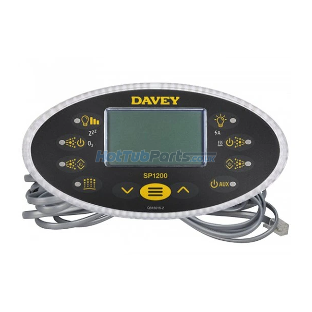 Spa Power (Davey) SP1200 - Oval Topside Control Panel